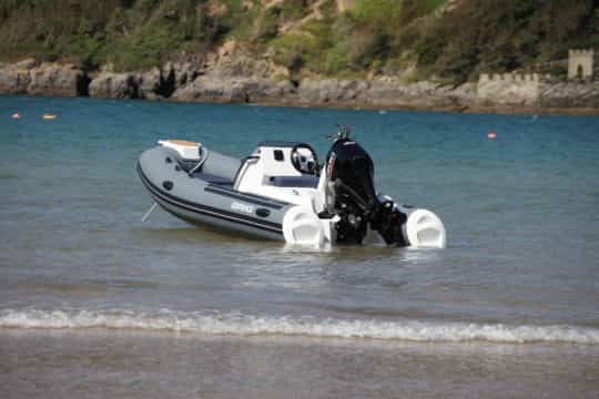 The BRIG Eagle 5 at sea, now for sale at Bates Wharf