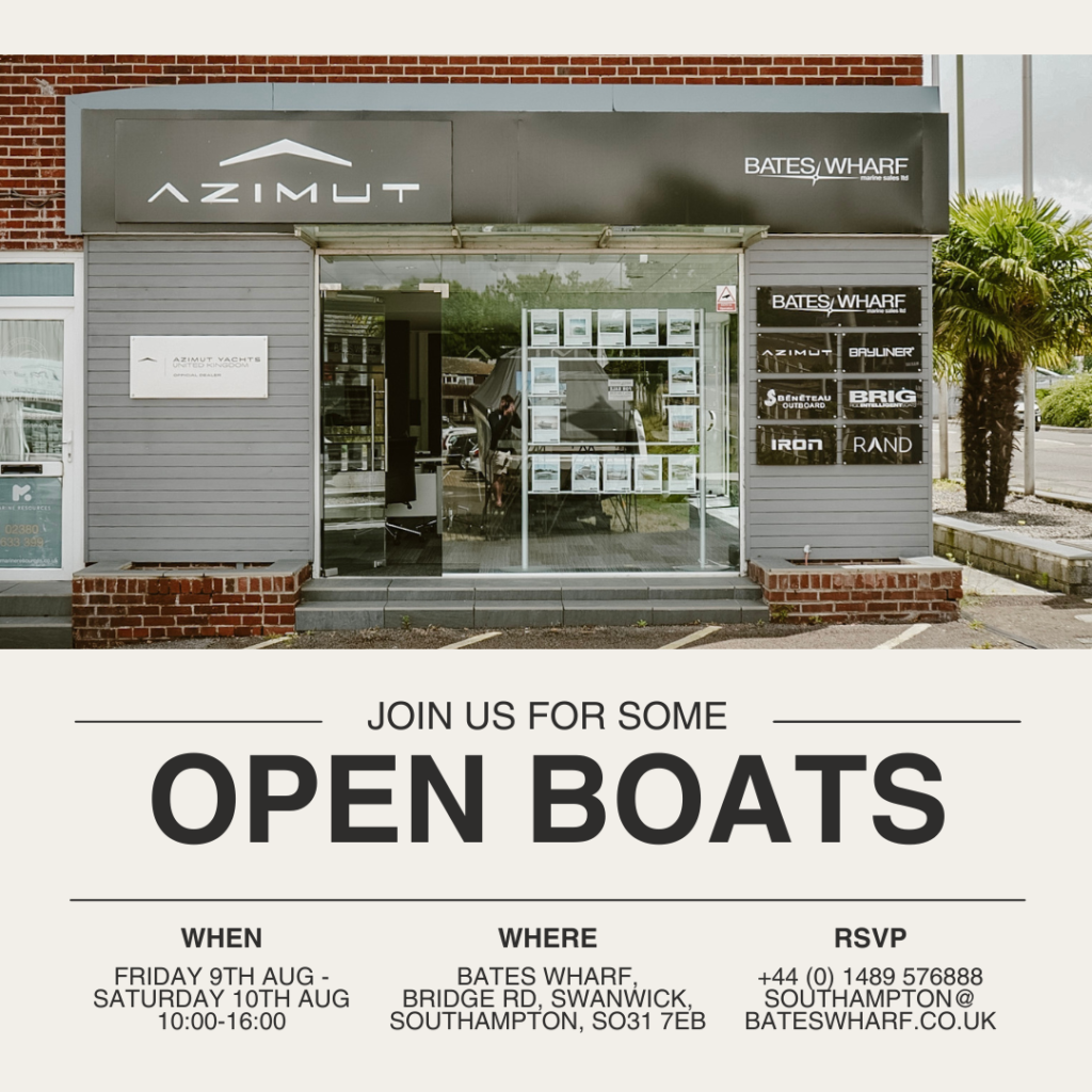 Join us in August at Bates Wharf Swanwick.