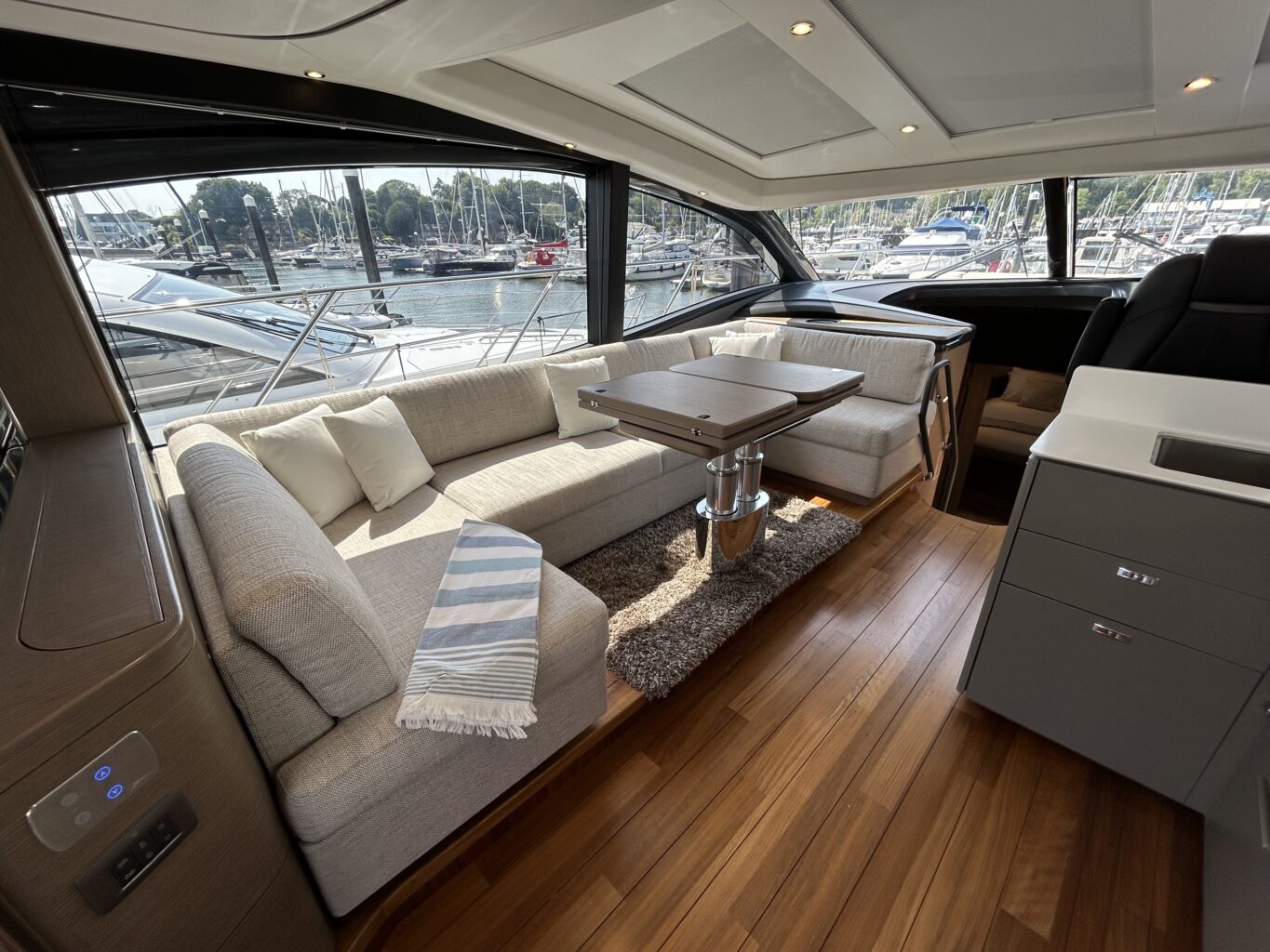 Princess v55 review: The dining area