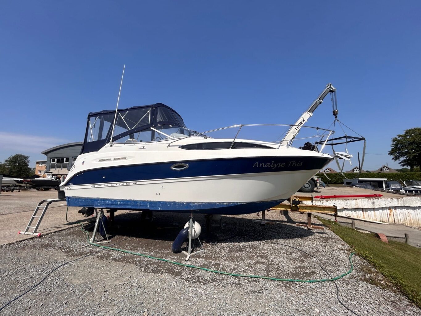 The Bayliner 245 boat for sale at Bates Wharf Marine Sales