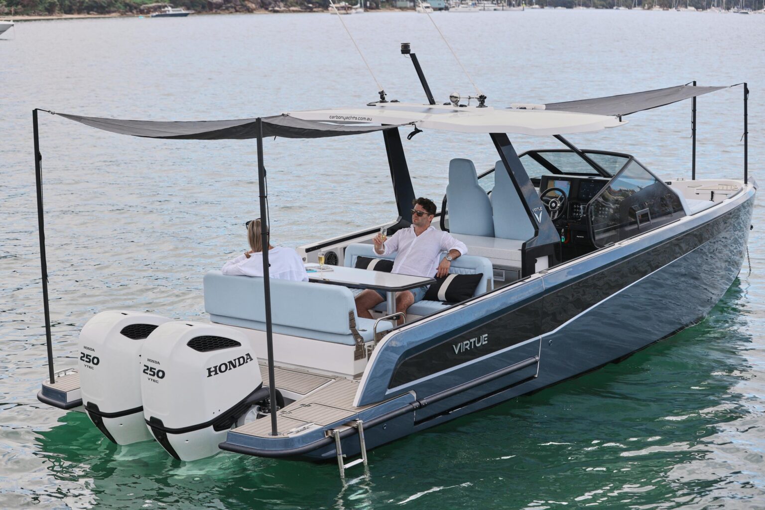 The Virtue V10 Top Boat For Sale at Bates Wharf